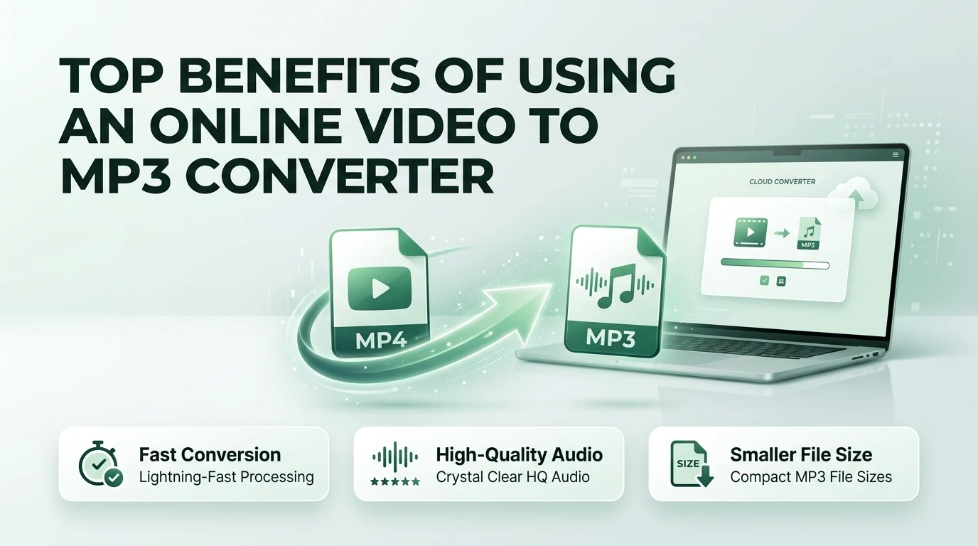 Top Benefits of Using a Video to MP3 Converter Online